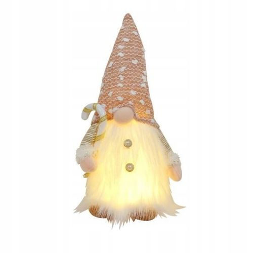 SKRZATY KRASNALE ŚWIĄTECZNE 2x ŚWIECĄCE LED NA BATERIE OZDOBY ŚWIĄTECZNE na Arena.pl