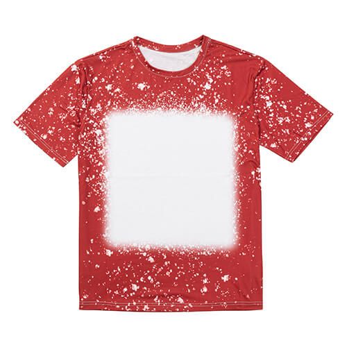 Koszulka Cotton-Like Bleached Starry Red do sublimacji M zdjęcie 1