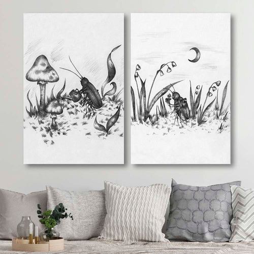 Obraz na płótnie – Canvas, Przyroda abstrakcja 40x60 na Arena.pl