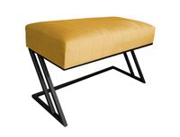 Ławka ZETA LOFT MG15 pufa podnóżek metal