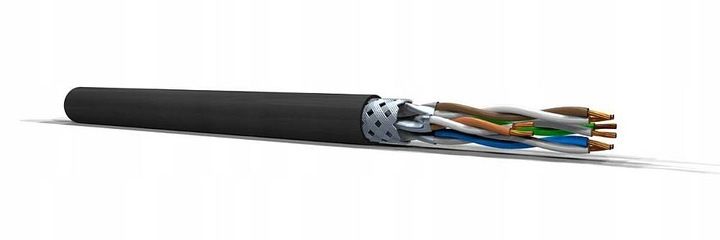 KABEL SIECIOWY LAN ETHERNET RJ45 SFTP CAT6a 15M zdjęcie 3