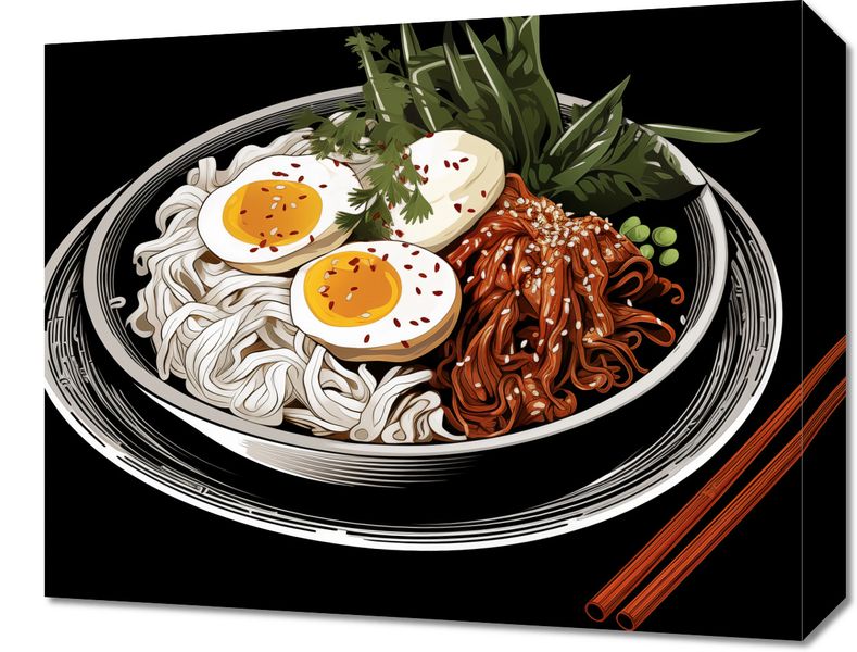 Obraz 50x40cm Ramen w Sztuce zdjęcie 1