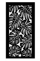 P18 Panel ażurowy MONSTERA firana dekoracja okna nowoczesna dżungla 60x130