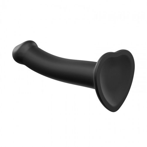 Silicone Bendable Dildo Double Density Black M na Arena.pl