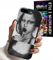 ETUI CASE DO IPHONE 7+ 8+ PLUS - MONA LISA WZORY DLA KOBIET PLECKI OBUDOWA
