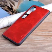 Etui AIORIA Vintage LEATHER Xiaomi Mi Note 10 / 10 Pro (CC9 Pro) czerwony