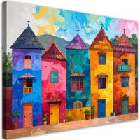 Obraz do pokoju dziecka nastolatka salonu, Abstrakcyjne kolorowe