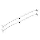 19279 Zestaw 2szt wspornikó Aluminiowych do przyczep 100-170cm plandek