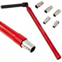 KLUCZ DO MONTAŻU KRANÓW BATERII ARMATURY 8-13mm HYDRAULICZNY 6nasadek DŁUGI