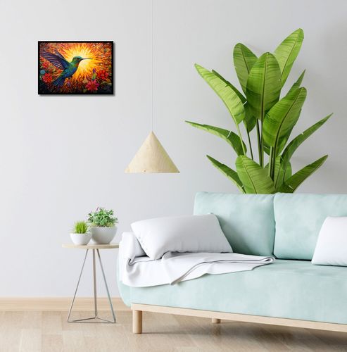 Plakat 42x29,7cm Koliber Barw na Arena.pl