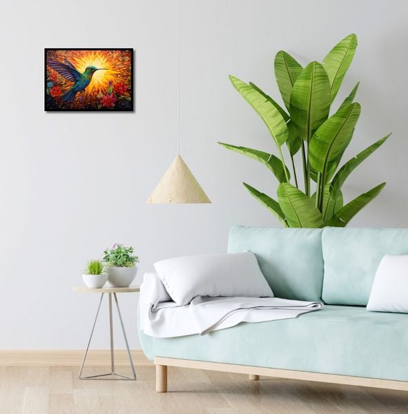Plakat 42x29,7cm Koliber Barw zdjęcie 4