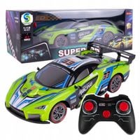 SAMOCHÓD AUTO WYŚCIGOWE Interaktywne Pilot R/C ŚWIECĄCE PODWOZIE ZABAWKA