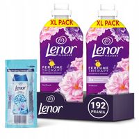 Zestaw Lenor płyn do płukania tkanin Floral Bouquet 96 prania, 2x1,2L