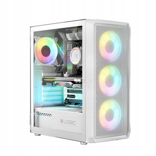 Obudowa Logic Portos ARGB Midi White na Arena.pl