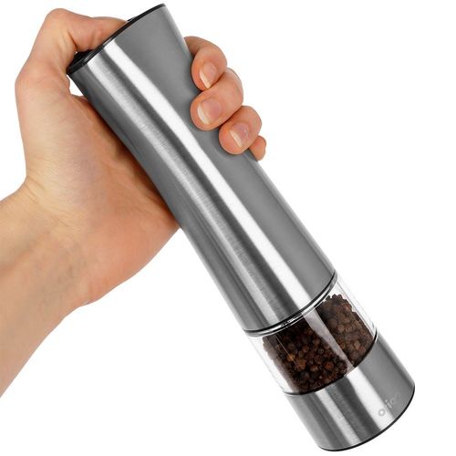 Młynek do pieprzu i soli elektryczny stalowy 21,5 cm na Arena.pl