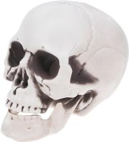 Plastikowy wiszący szkielet. Dekoracja szkieletu na domową imprezę