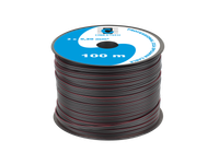 Kabel głośnikowy 100m 2x0,2mm CCA rolka Cabletech