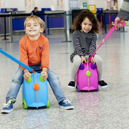 WALIZKA TRUNKI JEŻDŻĄCA WALIZECZKA JEŹDZIK 2w1 na Arena.pl