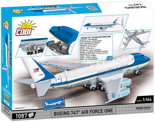 Klocki Boeing 747 Air Force One na Arena.pl