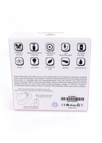 Stymulator-V-Vibe Pink USB 7 Function / Remote Control na Arena.pl