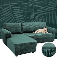 POKROWIEC NA NAROŻNIK KANAPĘ SOFĘ WELUR LEWY 3+2