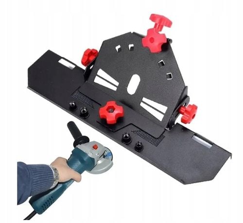 Przystawka do Szlifierki Kątowej CIĘCIA POD KĄTEM 45° Płytek GRESU CERAMIKI na Arena.pl
