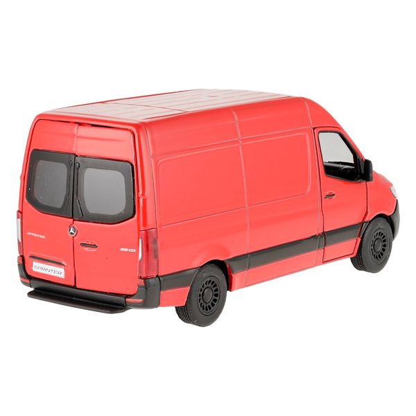 Model 1:48, Mercedes-Benz Sprinter, czerwony zdjęcie 3