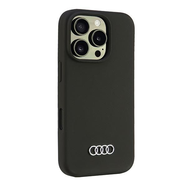 Etui Audi do iPhone 16 Pro, Czarny zdjęcie 2