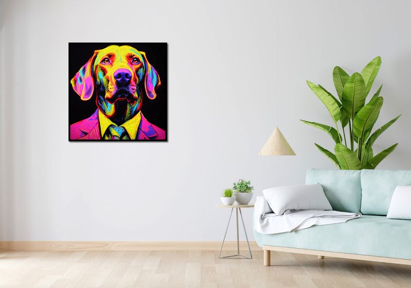 Plakat 80x80cm Barwna Osobowość zdjęcie 4