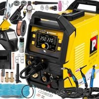 SPAWARKA INWERTOROWA MIGOMAT 5W1 220A PLAZMA MIG MAG MMA TIG LIFT ZESTAW