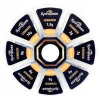 SpinBass Zestaw Czeburaszek 1,5g-10g / 60 szt.