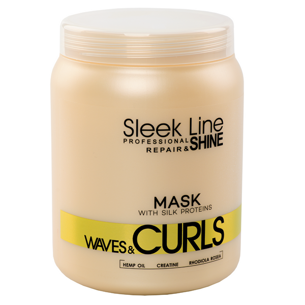 STAPIZ Maska do włosów kręconych WAVES&CURLS - 1000ml zdjęcie 1