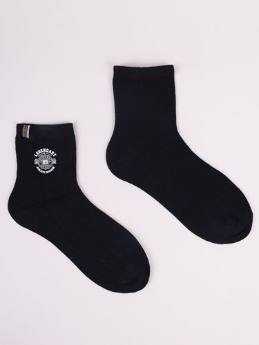 Skarpety dziecięce chłopięce bawełniane z napisem 3PAK 27-30 YOCLUB na Arena.pl