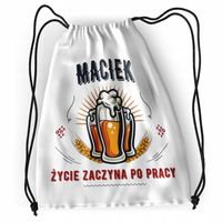 Plecak Dla Maćka Sportowy Szkolny Worek Torba Z Nadrukiem Ze Zdjęciem