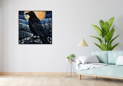 Plakat 90x90cm Kruczy Mąciciel na Arena.pl