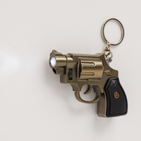 brelok 7 x 5,5 cm pistolet laser latarka b-2983