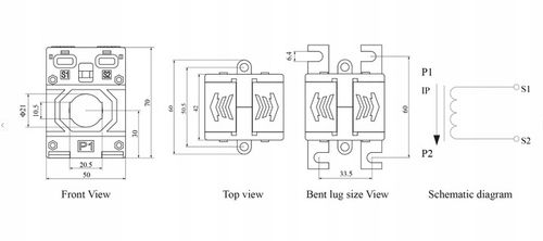 BCT5021-50A/5A 1% Przekładnik prądowy na Arena.pl