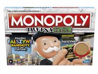 GRA MONOPOLY TREFNA KASA z dekoderem fałszywek