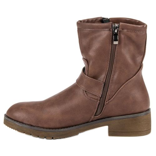 Brązowe Botki Bikery r.36 na Arena.pl