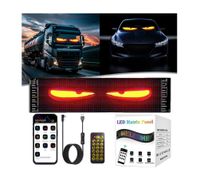 Wyświetlacz RGB LED 16x96 Rozmiar 120x595mm Pilot + Bluetooth Oczy diabła