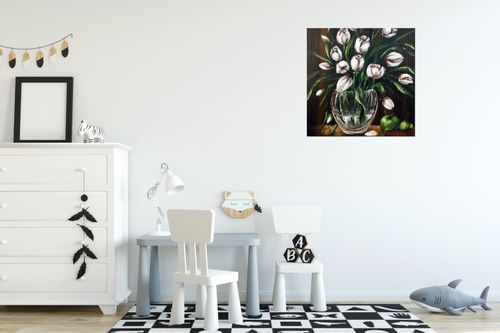 Obraz Drukowany 40X40 Tulipany na Arena.pl
