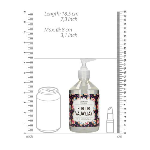 For Ur Vajayjay - Waterbased Lubricant -  500 Ml na Arena.pl