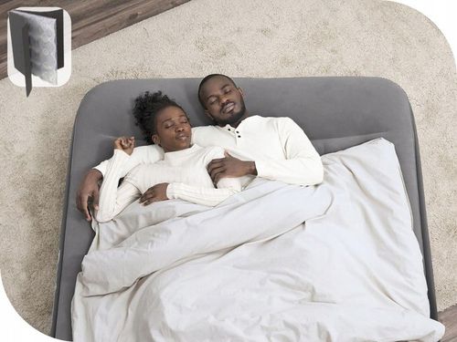 Materac Dmuchany Dwuosobowy Łóżko do Spania z Pompką USB Bestway 671BU na Arena.pl