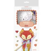 Zestaw kreatywny Maskotka do pomalowania Lisek Roxy