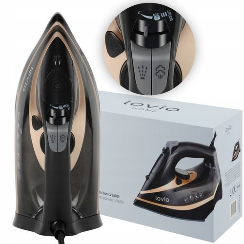 Żelazko parowe 2600W regulacja temperatury Steam Iron LVSA001 Lovio Home na Arena.pl