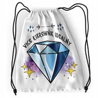 Plecak Sportowy Szkolny Vice Kierownika Worek Z Nadrukiem Ze Zdjęciem