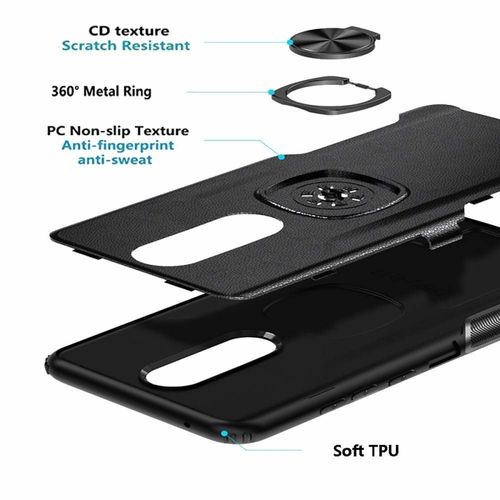 Etui Xiaomi Redmi 8A Pancerne Armor Ring Czarne na Arena.pl
