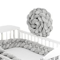 OTULACZ OCHRANIACZ WARKOCZ do łóżeczka 360cm 6xTROCZKI +SIATKA DO PRANIA XL