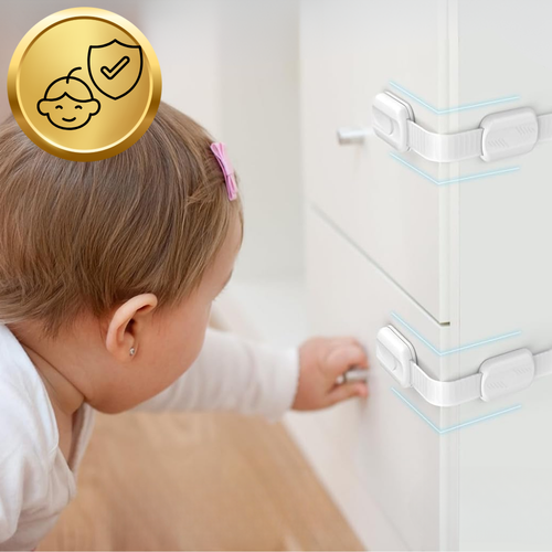 zabezpieczenia szafek blokada szuflad mebli drzwi przed dziećmi mocna na Arena.pl