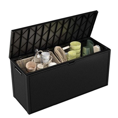 SKRZYNIA OGRODOWA NA TARAS KETER GRAFITOWA 277 l na Arena.pl